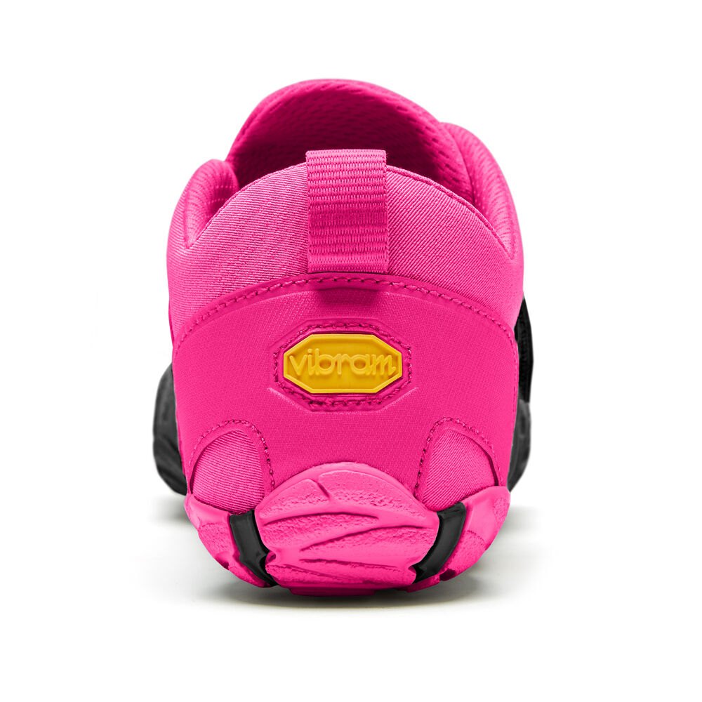 Vibram Five Fingers Womens Hiking Shoes - Black/Pink - V-Train 2.0 - 48053-LBTG